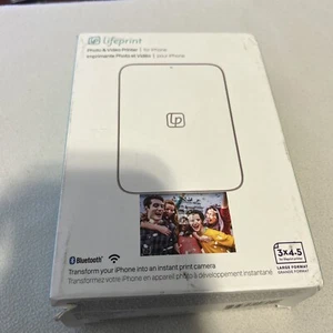 Lifeprint Portable 3" x 4.5" Photo Video Printer for iPhone - White - Picture 1 of 6