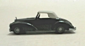 VOLLMER 1:87 H0 PLASTICA - AUTO MERCEDES DB 300S CABRIO (CHIUSA) NERO ART 1614 - Foto 1 di 3