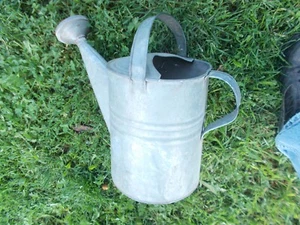 Antique Galvanized Watering Can # 14 Decoration - Picture 1 of 4