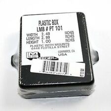 Electronic Black Plastic Project Box with Tabs 2.49" x 3" x 1" ( PT101 )  