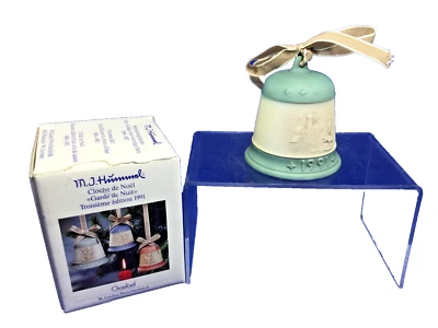 Vintage, Goebel / M.I. Hummel 1991 3rd Edition Christmas Bell "Hear Ye, Hear Ye" - Image 1 of 4