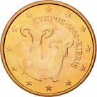 [#580450] Zypern, 5 Euro Cent, 2009, STGL, Copper Plated Steel, KM:80