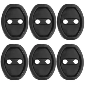 6 Pcs Car Door Cover Anti-shock Silicone Pads Guard Latch Protective - Picture 1 of 12