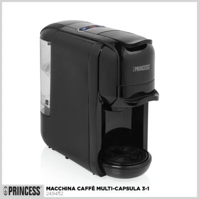 MACCHINA CAFFÈ MULTI CAPSULE CIALDE NESPRESSO DOLCE GUSTO PRINCESS 249452 - Immagine 1 di 4