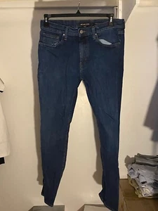 MENS Michael KORS Parker Slim Fit Size 32/32 Blue Jeans 5 Pocket Style - Picture 1 of 3