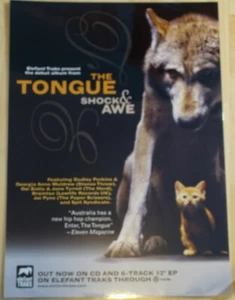 The Tongue - LARGE A2 Laminated Poster - Oz Hip Hop - FREE POSTAGE - Picture 1 of 1