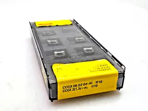 Sandvik Coromant CCGX 06 02 04-AL H10 CCGX 2(1.5)1-AL Carbide Inserts (Box of 5) - Picture 1 of 6