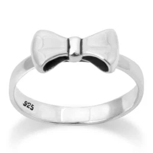 Sterling Silver Bow ring Size K 1/2 1.92g - Picture 1 of 1