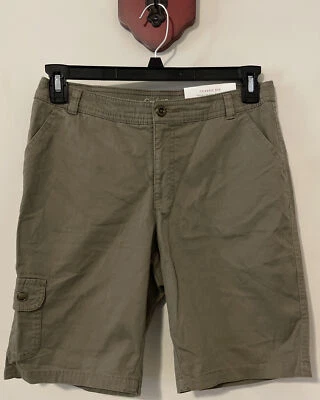 Pantalones Cortos Croft Barrow Para Mujer Talla 6 Marrón Estilo Carga Ajuste Clásico ¡NUEVOS CON ETIQUETAS! A6112 Foto 1 de 4