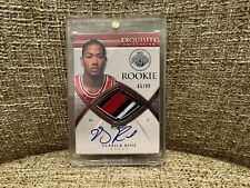 Authentic Rookie Derrick Rose Chicago Bulls white jersey adidas sz 40 / M  RARE !