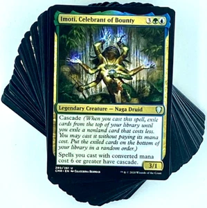 ***Custom Commander Deck*** Imoti, Celebrant of Bounty - Huge Creature Cascade - Picture 1 of 7