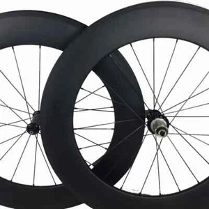 700C Road Bike Carbon Clincher Wheelset with Lightweight Powerway R13 R36 Hub - Picture 1 of 12