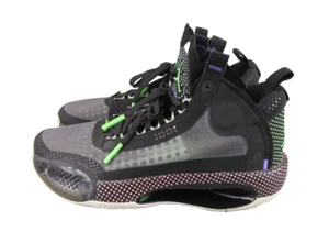 Nike Jordan 34 Low Halftone Dots (GS) Black Size 4Youth (BQ3384-013) Womens 6M - Picture 1 of 6