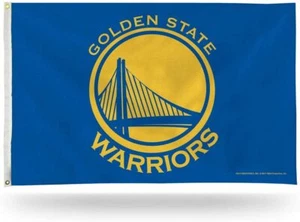 Golden State Warriors OFFICIALLY LICENSED FLAG BY Rico 3x5 HEAVY DUTY Flag - Picture 1 of 1