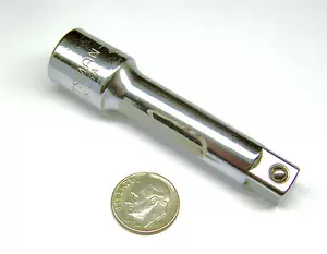 CRAFTSMAN 44264 USD 3" SOCKET WRENCH EXTENSION 3/8" SQ DR WITH LIGHT GRIND AREA - Picture 1 of 6