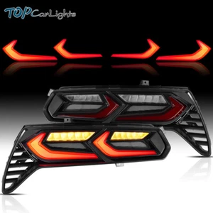 Luces traseras LED VLAND para Chevrolet Corvette C7 2014-2019 con señales secuenciales - Imagen 1 de 17