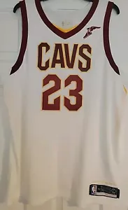 100% Authentic 2017 Cleveland Cavaliers LeBron James Association Jersey 52 XL - Picture 1 of 9