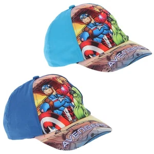 Doppelpack Avengers Kinder Mütze Cap Baseballcap Schirmmütze Kappe Größe 53/55cm - Bild 1 von 7