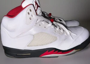 Men’s Jordan 5 Retro Mid Fire Red, Size 15 w/o box - Picture 1 of 8