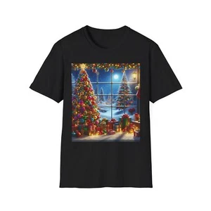 Winter Wonderland T-Shirt, Christmas Gift, Cozy Holiday Tee, Festive Apparel, - Picture 1 of 33