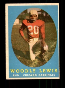 1958 Topps Football #82 Woodley Lewis EX-MT - Picture 1 of 2