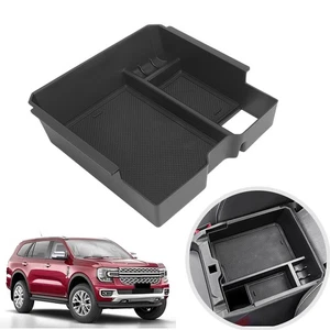 Center Console Armrest Storage Organizer Box Accessory For 2024 2025 Ford Ranger - Picture 1 of 8