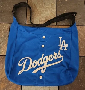 Los Angeles Dodgers MLB Jersey Crossbody Tote Bag Purse Pro-FAN-ity Little Earth - Picture 1 of 3