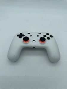 Google Stadia H2B Premiere Edition Controller White Tested No Cables - Picture 1 of 2