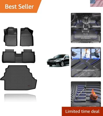 All-Weather Custom Mats for 2007-2011 Toyota Camry - Non-Toxic TPE Material Foto 1 de 4