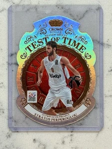 2024 Crown Royale EuroLeague Stratos Perperoglou Test of Time #/99 - Picture 1 of 2