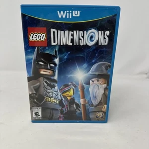 LEGO Dimensions (Nintendo Wii U, 2015) Game Only Complete CIB W/ Manual - Picture 1 of 4