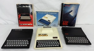 Timex Sinclair Home Computer Lot Models ZX 80 ZX 81 & 1000 w/ Manuals Untested - Afbeelding 1 van 16