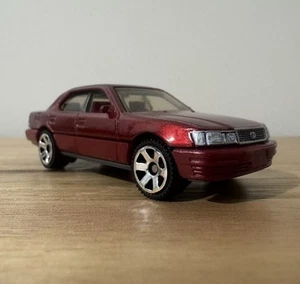 Matchbox MBX Japan Cruisers II. 1994 Lexus LS400. Red. - Picture 1 of 7