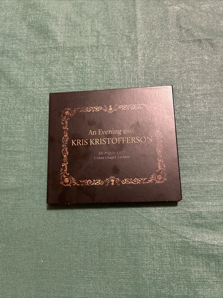 An Evening With Kris Kristofferson 2 CD Live Set Union Chapel London 9/26/13 - Image 1 of 4