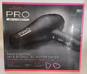 PRO Beauty Tools Profi Ionen Haartrockner 1875 Watt Schwarz Neu im Karton - Bild 1 von 10