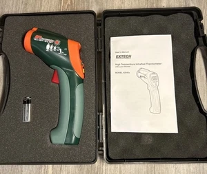 Extech 42540 Laser Infrarot Thermometer 16:1, 760 Grad Celsius, 1400 F mit Koffer - Bild 1 von 10