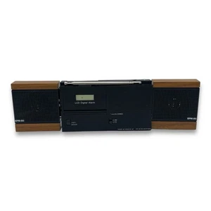 Portable Clock Alarm Radio EPM-80 Sound System LCD Digital - Vintage Read - Picture 1 of 11