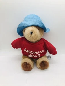 Paddington Bear Eden Toys 1981 Korea made 10" red sweatshirt - Bild 1 von 11