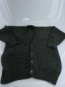 Vintage Wolsey Woll Strickjacke Pullover Landhaus Kern bunt grün braun Strick - Bild 1 von 8