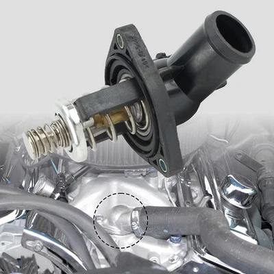 Выход воды + термостат 12650536 12657137 для 2015-2020 GMC Yukon XL 6,2 л V8 США - Изображение 1 из 4