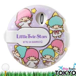 Golf Stroke Counter Sanrio Little Twin Stars One-Touch Cute Accessory New Japan - Picture 1 of 10