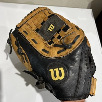 Wilson A360 Baseball Softball Glove 13” A0362 ES13 Leather Split Hinge LHT - Image 1 of 4
