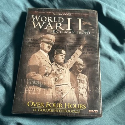 World War II The German Front 4hr Over Four Hours Of Documented Footage DVD New - Image 1 of 2