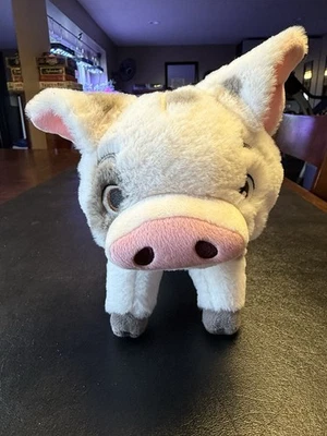 "Animal de peluche Moana Pua cerdo 10"" auténtico Disney Store genuino excelente" Foto 1 de 4