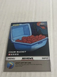 2025 Topps Chrome SpongeBob Kelp Reviews Insert Chum Bucket Chum Nuggets BB-6 - Bild 1 von 2