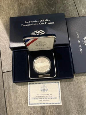2006 San Francisco Old Mint Proof Silver Dollar - Image 1 of 3