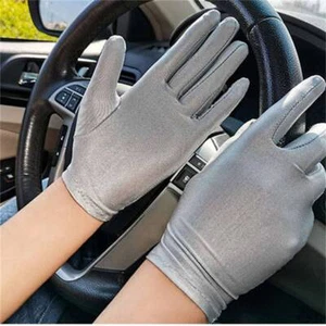 Sunscreen Gloves Wedding Business Men's and Women's Elastic Summer Thin Type - Picture 1 of 31