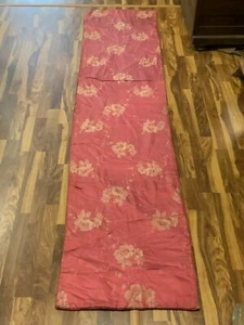 ANTIKE TISCHDECKE DECKE AUS SEIDE UND SAMT - Bild 1 von 4