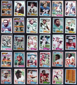 1982 Topps Football Cards Complete Your Set You U Pick From List 401-528