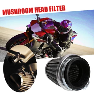 4x Air Filter Pod Cone Cleaner 42mm Motorcycle for Honda Yamaha Suzuki Universal - Picture 1 of 11
